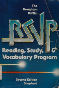 RSVP : Reading, Study, & Vocabulary Program