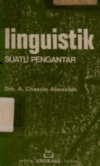 Linguistik Suatu Pengantar