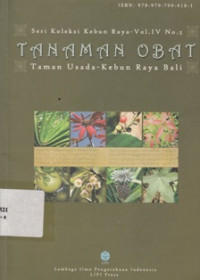 Image of Tanaman Obat : Taman Usada Kebun Raya Bali